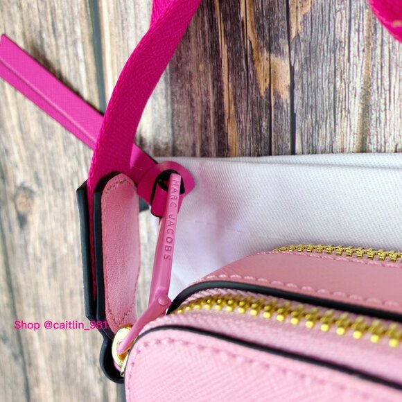 Marc Jacobs The Mixed Media Snapshot Crossbody Bag - Picture 5 of 9